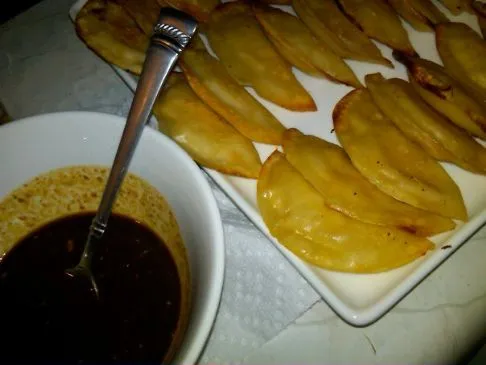 Südwestliche gebackene Teigtaschen