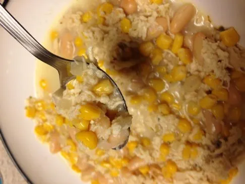 Wochentags-Weißes-Hühnchen-Chili