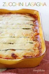 Vegetarische Zucchini-Lasagne ohne Nudeln