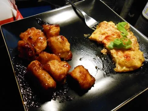 Gebratenes Süß-Sauer-Hähnchen