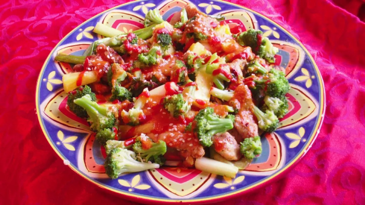 Würziges gegrilltes Hühnchen