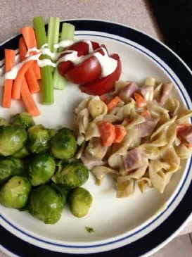 Schinken-Nudel-Auflauf