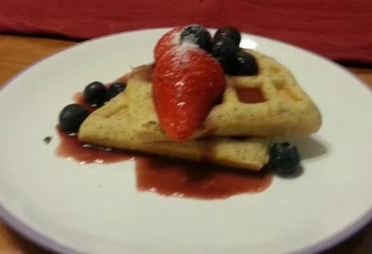 Perfekte Low-Carb-Waffeln