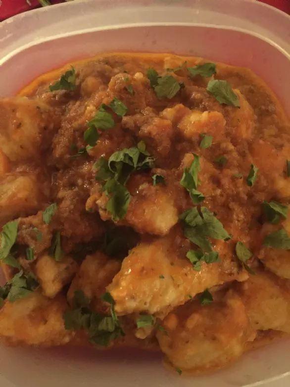 Auberginen-Ricotta-Kartoffelgnocchi