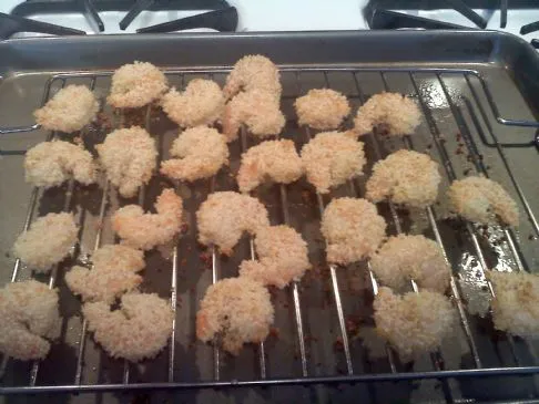 Gebackene Panko-Garnelen
