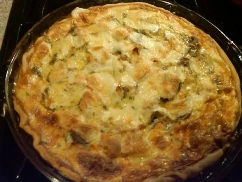 Garnelen- und Krabben-Quiche