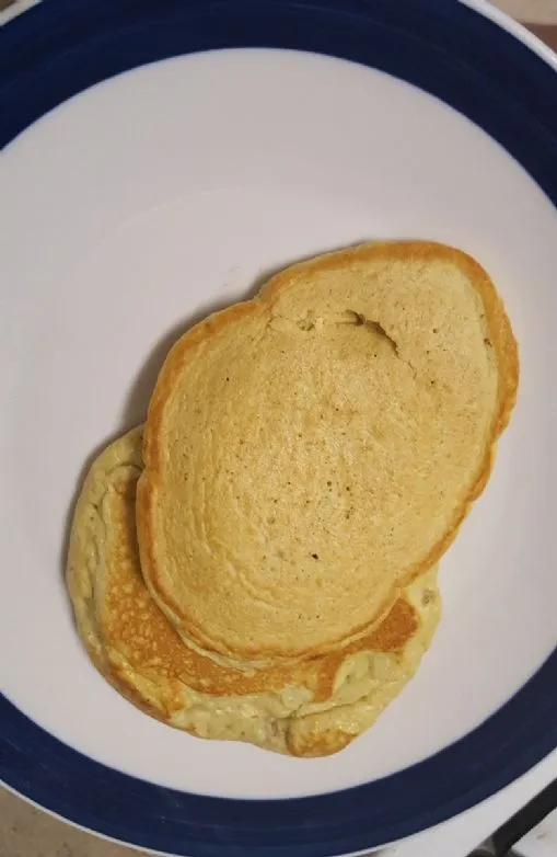 Kokosnuss-Protein-Pfannkuchen