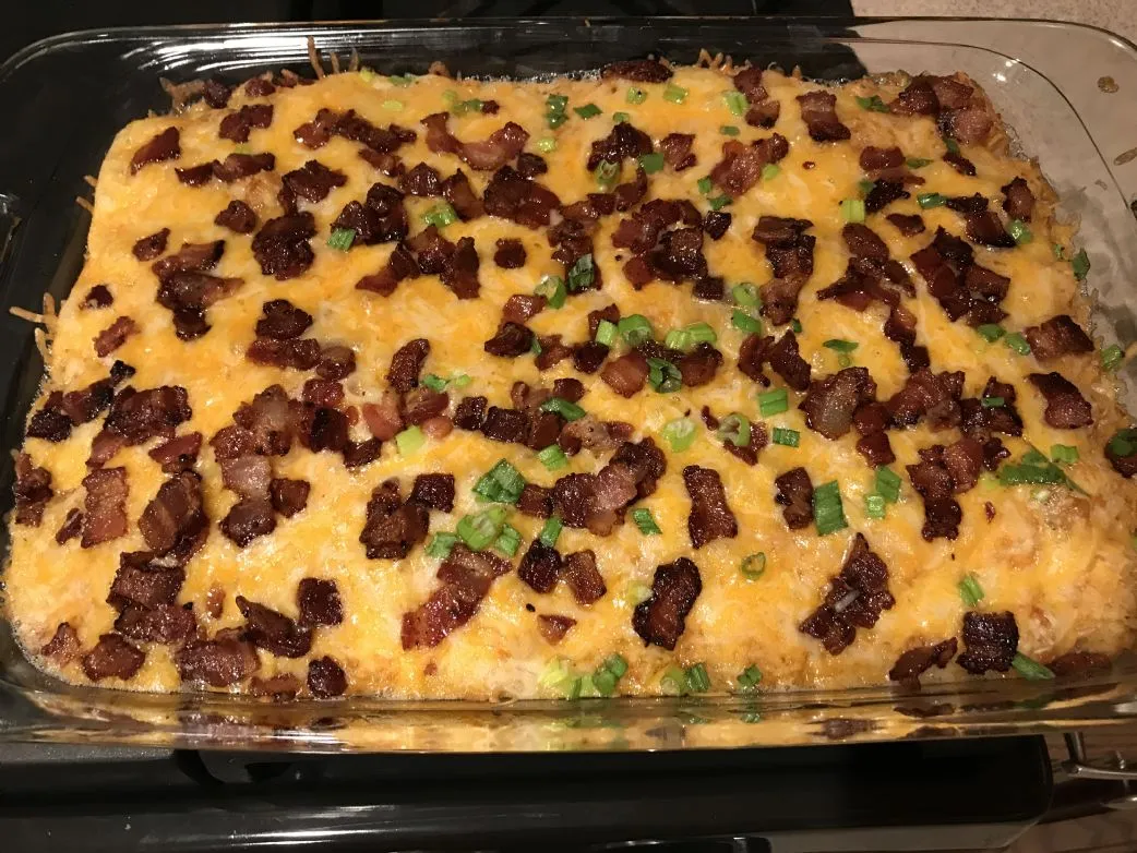 Frühstücksauflauf mit Tater Tots