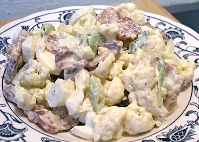 Cremiger Blumenkohlsalat