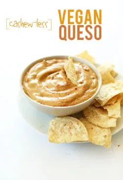 Veganer Queso Dip ohne Cashew!
