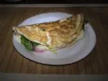 Würzige Spinat-Omelette