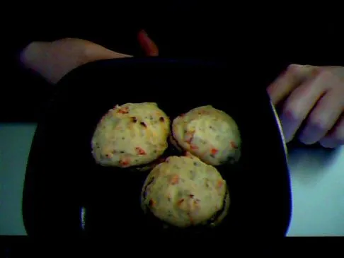 Gefüllte Champignons mit Lachs und Ziegenkäse