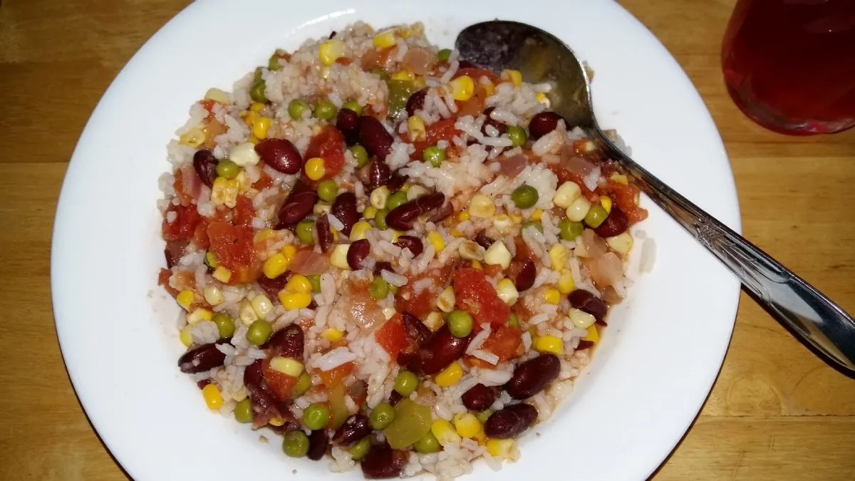 Lindas Bohnen und Reis