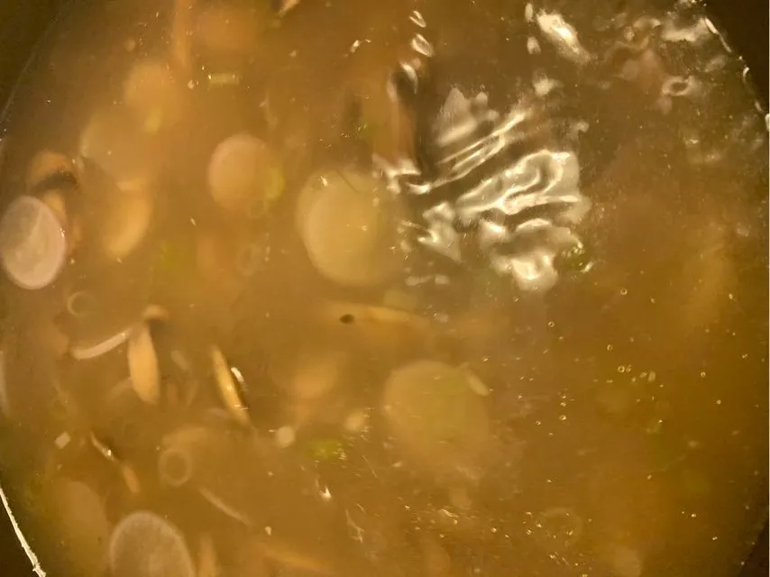 Radieschen-Pilzsuppe