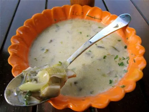 Cremige Pilzsuppe