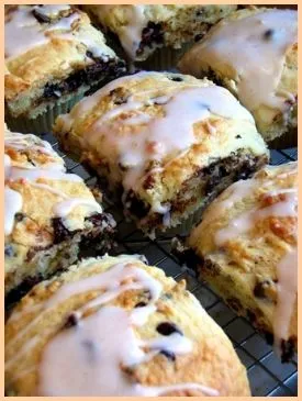 Schokoladenstückchen Fiber One Scones