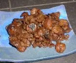 Kandierter Kastanien-Weihnachtskuchen