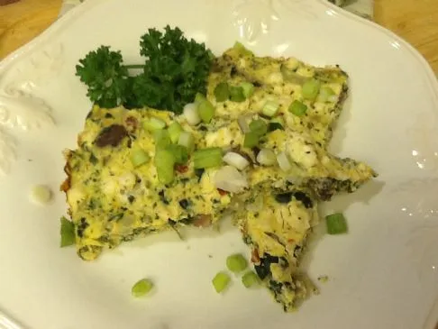 Spinat-Artischocken-Frittata