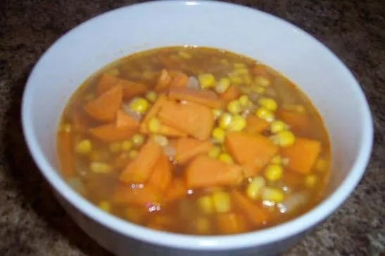 LaRaine's Süßkartoffelsuppe für 2