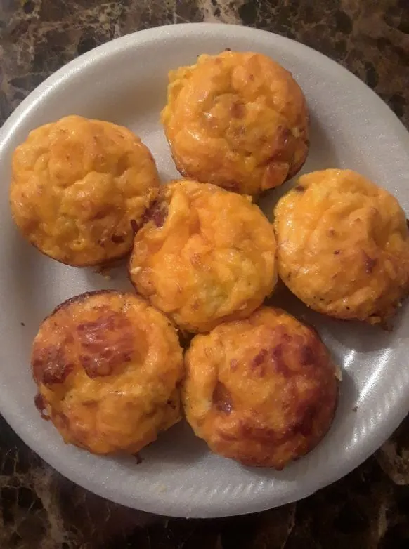 Frühstücks-Ei-Muffin - Wurst