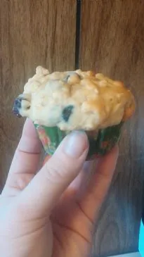 Blaubeer-Haferflocken-Muffins