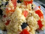 Couscous mit Tomaten und Oliven