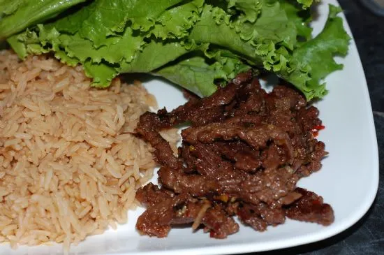 Ingwer-Limetten-Flanksteak