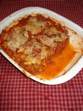 Mary und Steves köstlicher Spaghetti-Kürbis Faux-Pasta-Auflauf