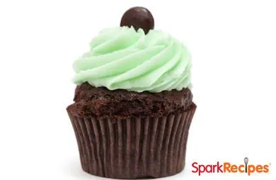 Minz-Schokoladen-Cupcakes