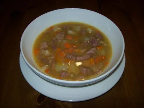 Spalterbsensuppe im Slow Cooker