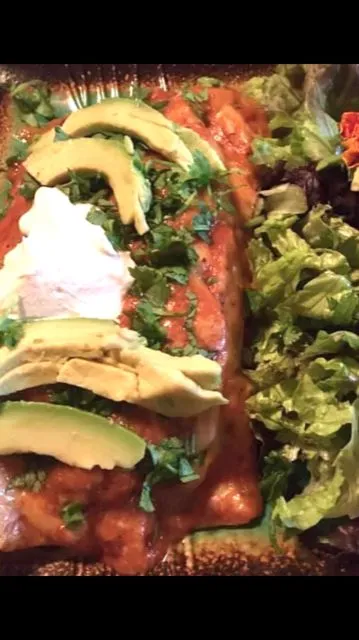 Leichte Puten-Enchiladas