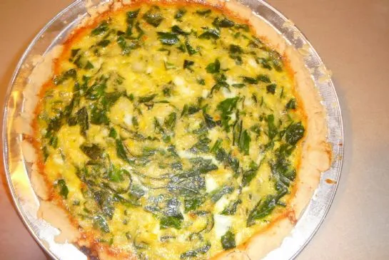 Aprils Spinat-Quiche