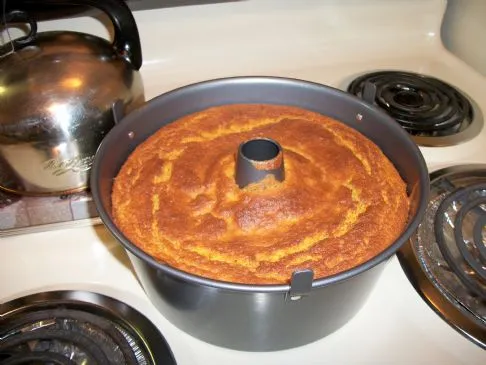 Kürbis-Chiffon-Kuchen