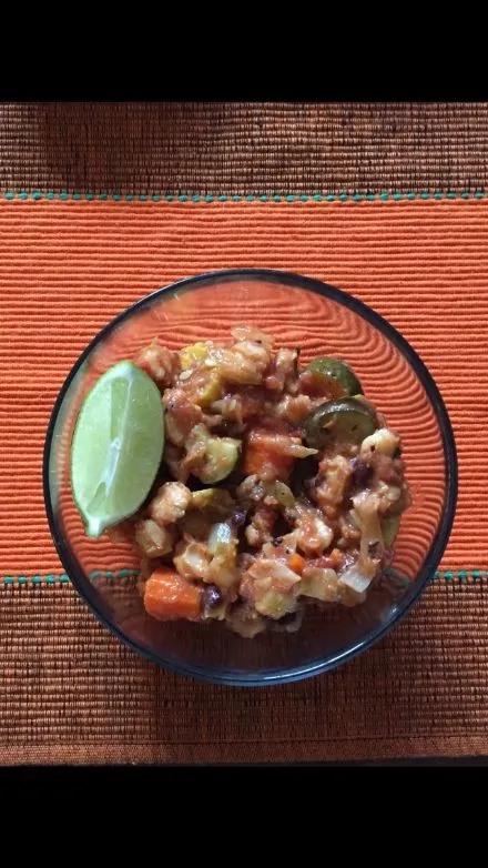 Slow Cooker Hähnchen Posole