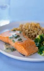 Leichter Lachs-Snack