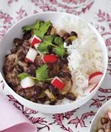 RS Kubanische Schwarze Bohnen und Reis