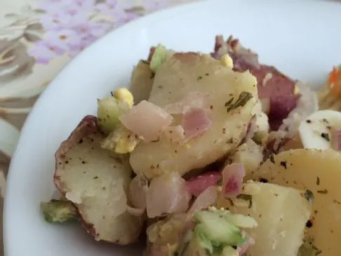 Deutscher Senf-Kartoffelsalat
