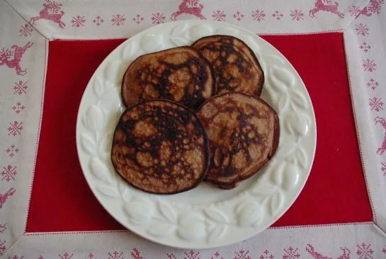 Dekadente Schokoladen-Orange/Joghurt-Pfannkuchen (Bio Body)