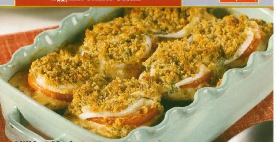 Auberginen-Tomaten-Gratin