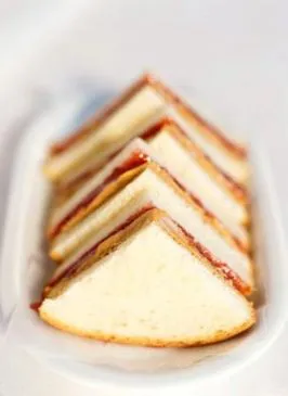 Jamies Erdnussbutter und Marmelade