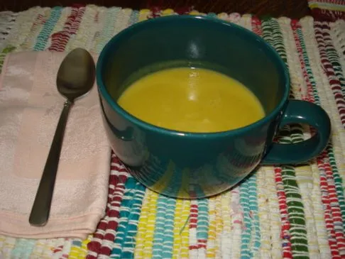 Blumenkohl-Hokkaido-Suppe