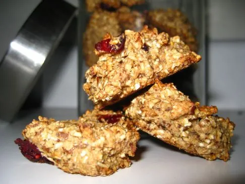 Vegane Haferflocken-Craisin-Kekse