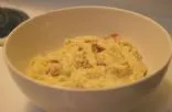 Spaghetti-Kürbis Carbonara