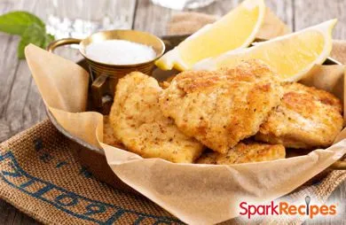 Überbackene Tilapia mit Krustenschicht