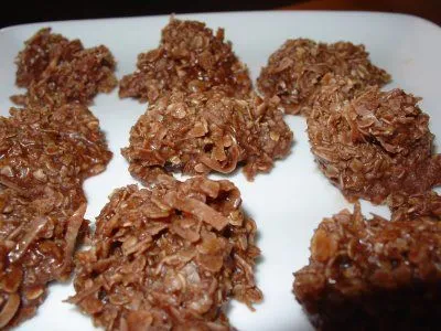 No-Bake Schokoladenkekse