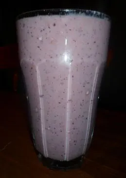 Vanille-Beeren-Frühstücks-Smoothie
