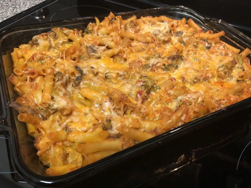 Vegetarisches Baked Ziti