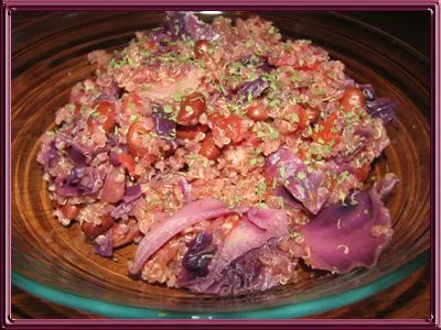 Südliche rote Kidneybohnen & Quinoa