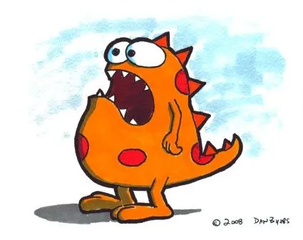 Orange Mutant Monster Suppe