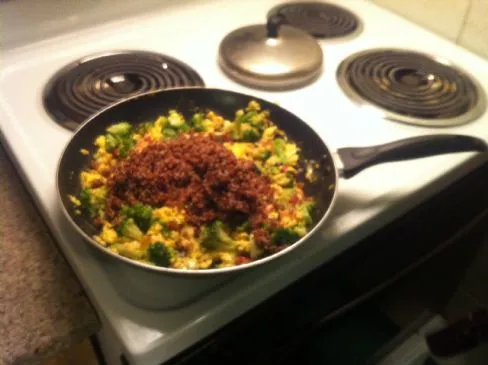 Mexikanischer Ei-gebratener Quinoa